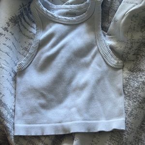 White tank top in kids size medium